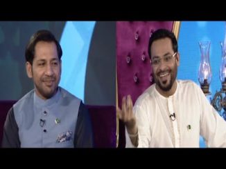 Sarfraz in Amir Liaquat show