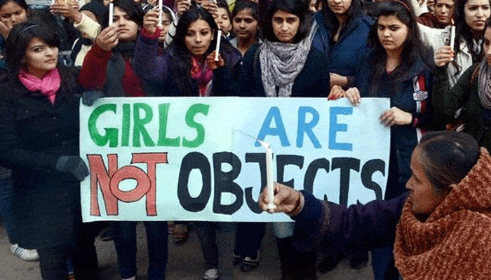 school girls checking before exam India
