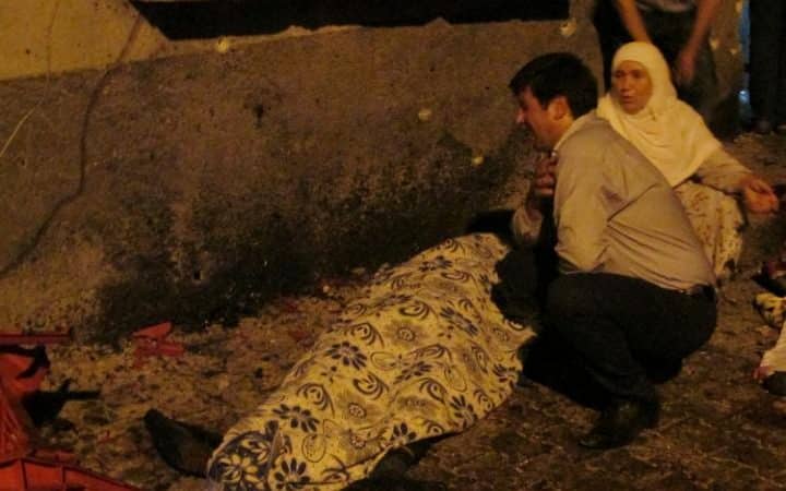 turkey bomb blast video