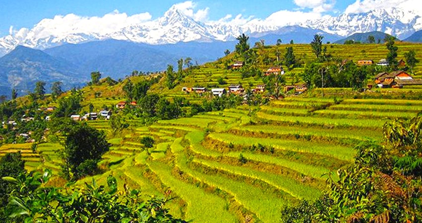 Annapurna range, the most popular trekking destination in the World