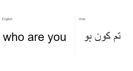 Who Are You Meaning In Urdu Or Who Are U Meaning In Urdu 