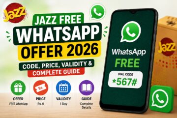 Jazz Free WhatsApp Offer 2026 – Code, Price, Validity & Complete Guide